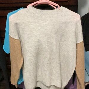 Vince Sweater & old navy Jeans